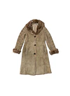 Abrigo Shearling Cuero Massimo Dutti Talla S (Revisar medidas)