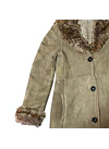 Abrigo Shearling Cuero Massimo Dutti Talla S (Revisar medidas)