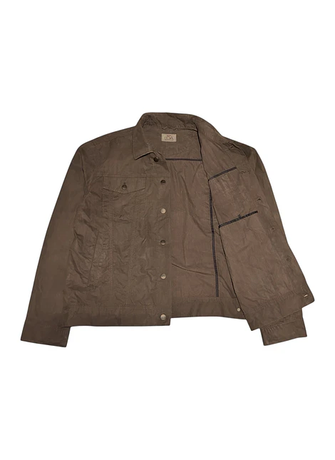 Chaqueta Trucker Encerada Rail Riders Talla XL (Revisar medidas)
