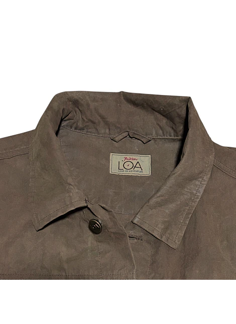 Chaqueta Trucker Encerada Rail Riders Talla XL (Revisar medidas)