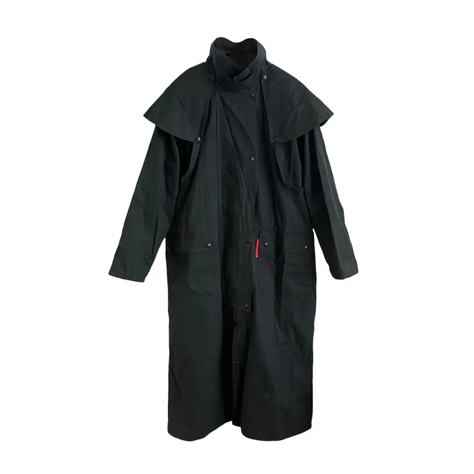 Abrigo Chaqueta Encerada (Waxed)  Australian Outfiters Wax Coat Talla XL  1
