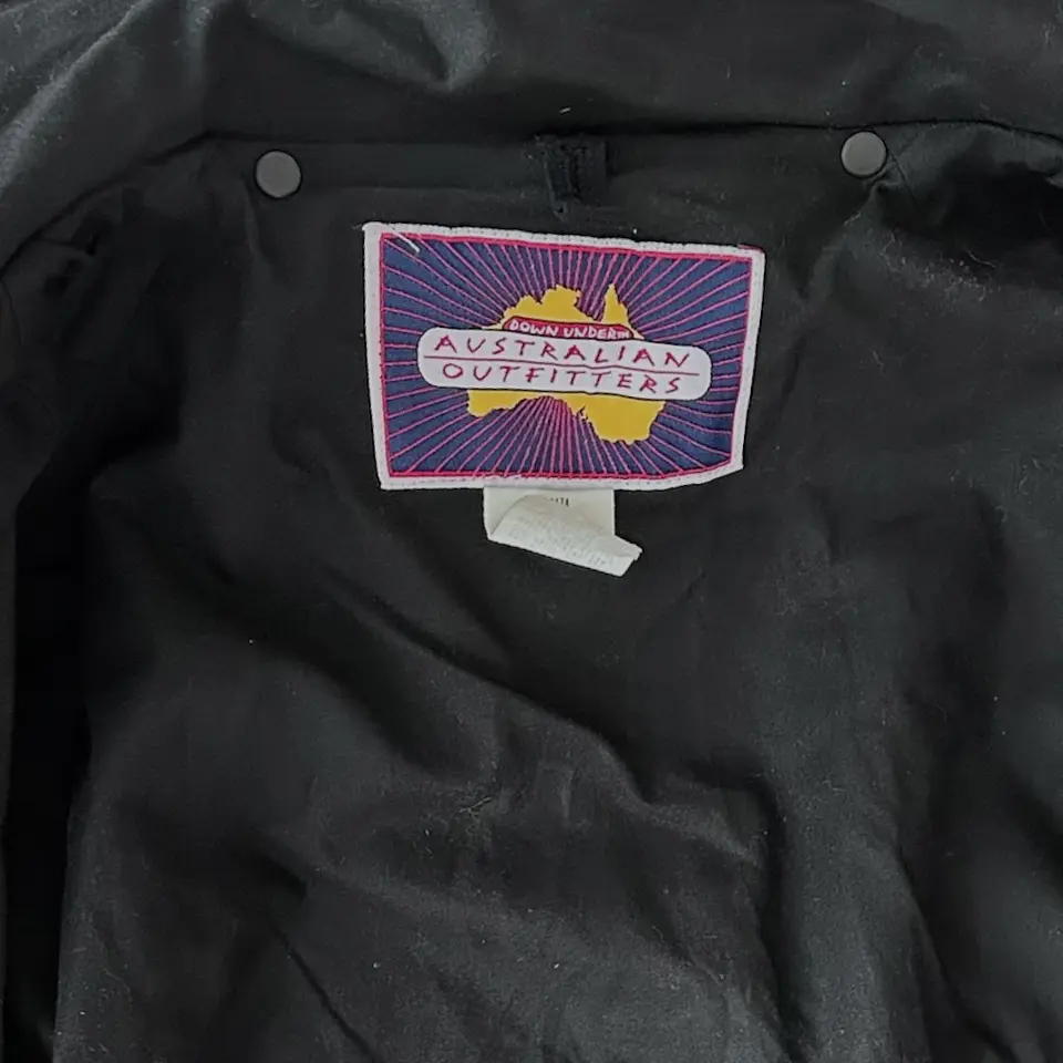 Abrigo Chaqueta Encerada (Waxed)  Australian Outfiters Wax Coat Talla XL  5