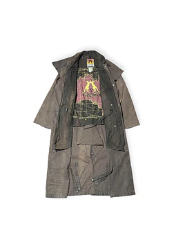 Kakadu Traders Abrigo Encerado Ironbark Talla L-XL (Revisar medidas)