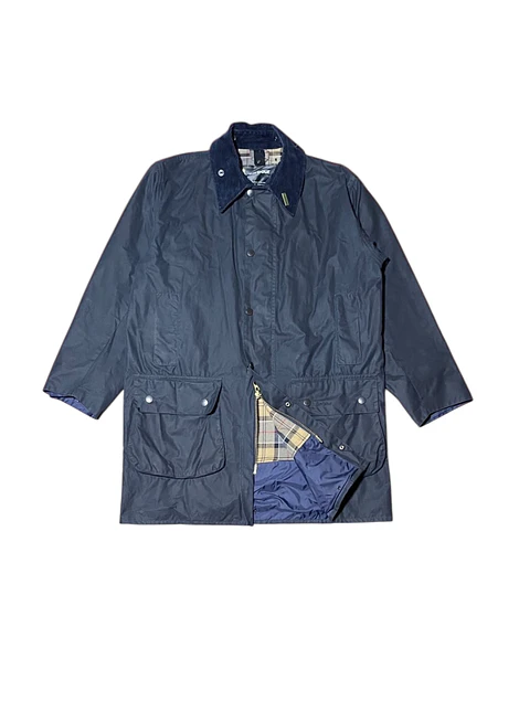 Barbour A201 Border Waxed Jacket Talla L 40/102CM (Revisar Medidas)