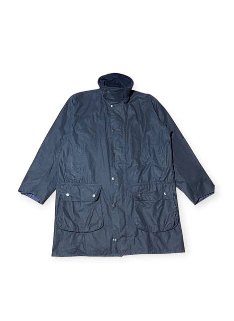 Barbour A201 Border Waxed Jacket Talla L 40/102CM (Revisar Medidas)