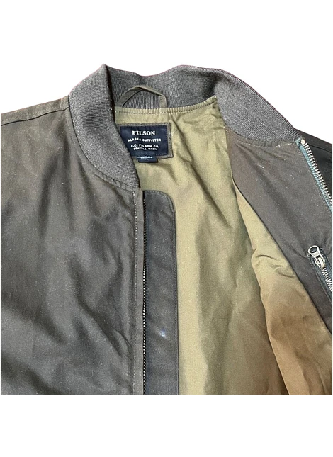 Filson Cover Cloth Bomber Jacket Talla XL