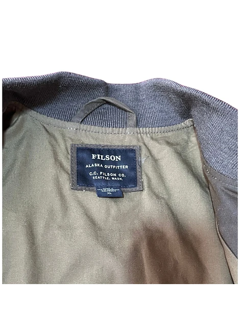 Filson Cover Cloth Bomber Jacket Talla XL