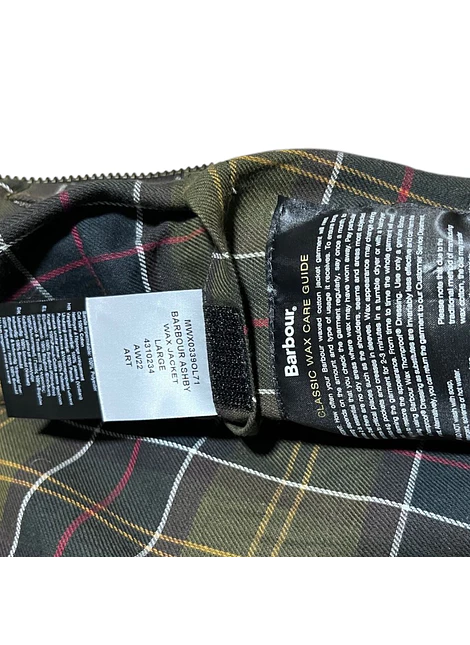 Barbour Ashby Wax Jacket Talla L