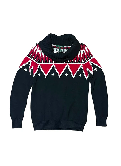 Sweater Nativo Americano Lauren Ralph Lauren Talla S