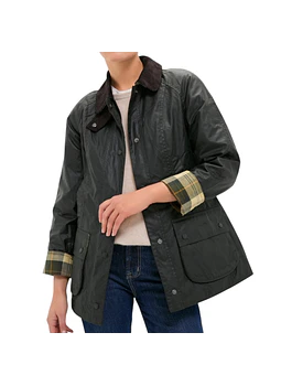 Barbour Beadnell Waxed Jacket Talla 8 UK ( S Revisar medidas)