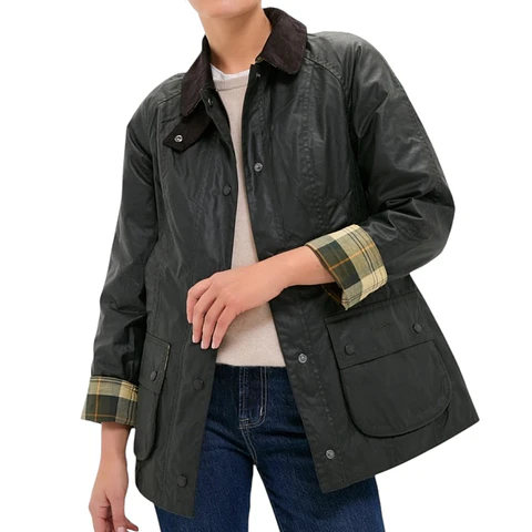 Chaqueta Encerada (Waxed) Barbour Beadnell Wax Jacket Talla 8UK - S
