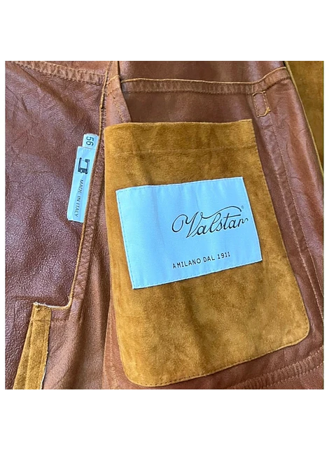 Chaqueta Cuero Valstar Talla L ( Revisar medidas)