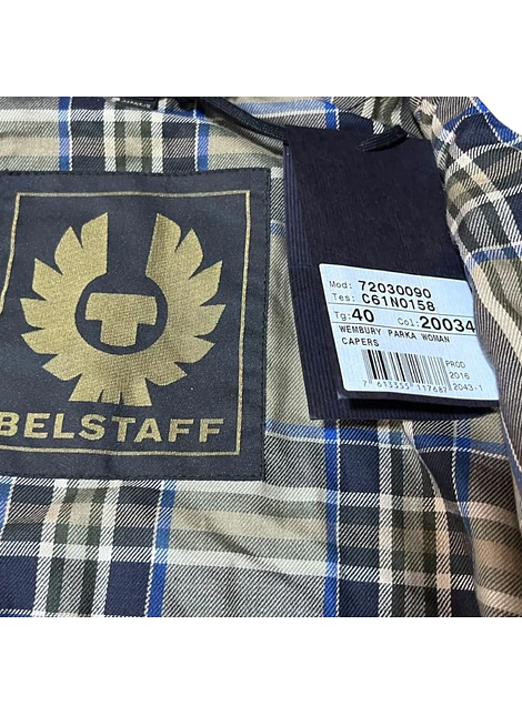 Cahqueta Encerada Belstaff Talla M 