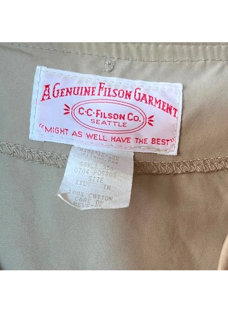 Filson Travel Vest Talla XXL