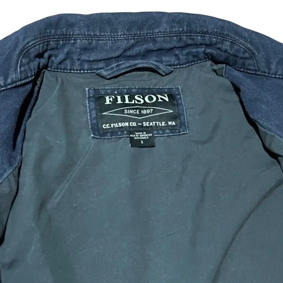 Chaqueta Encerada (Waxed) Filson Men´s Dry Wax Work Jacket Talla S (S-M) 6