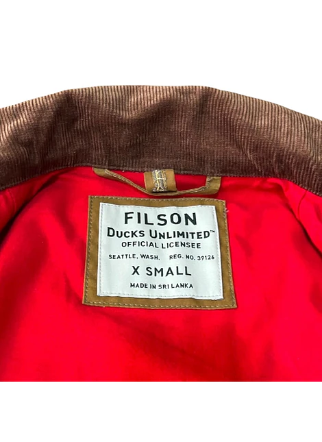 Chaqueta Encerada Filson x Duck Unlimited Talla XS ( S revisar medidas)