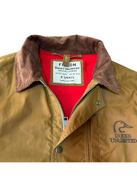 Chaqueta Encerada Filson x Duck Unlimited Talla XS ( S revisar medidas)