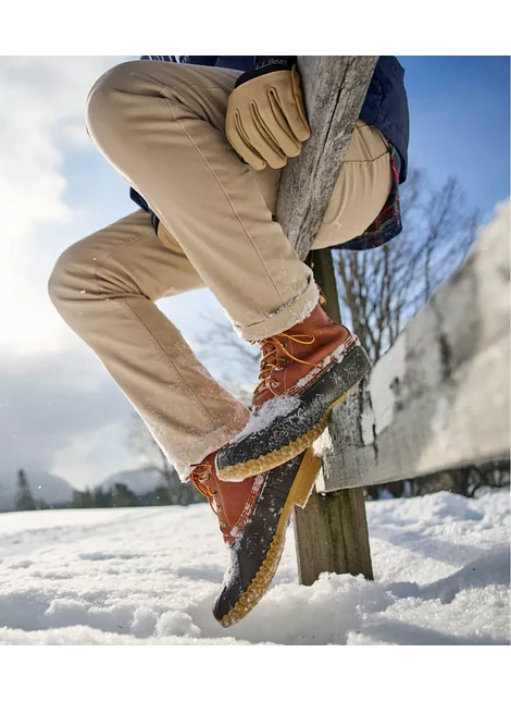LL Bean Men´s Bean Boots Shearling Lined 28,5 CM