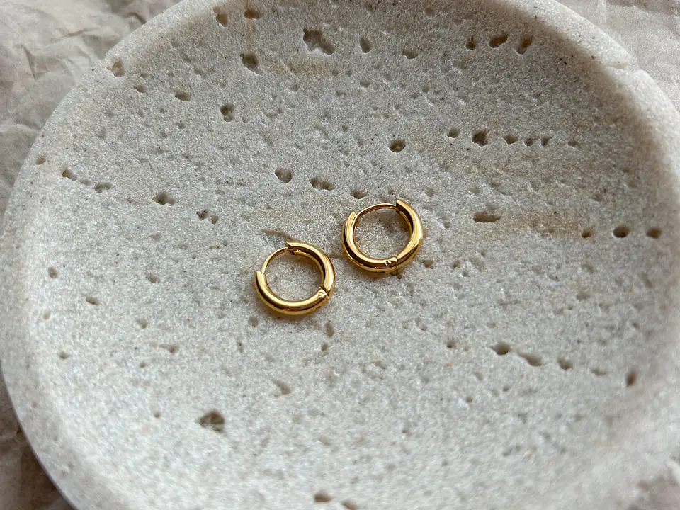 Auréa Mini – Argolas Douradas 1