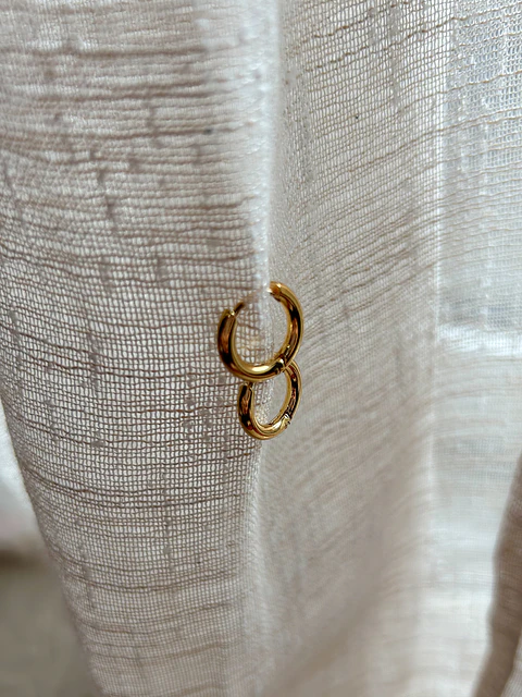 Auréa Mini – Argolas Douradas