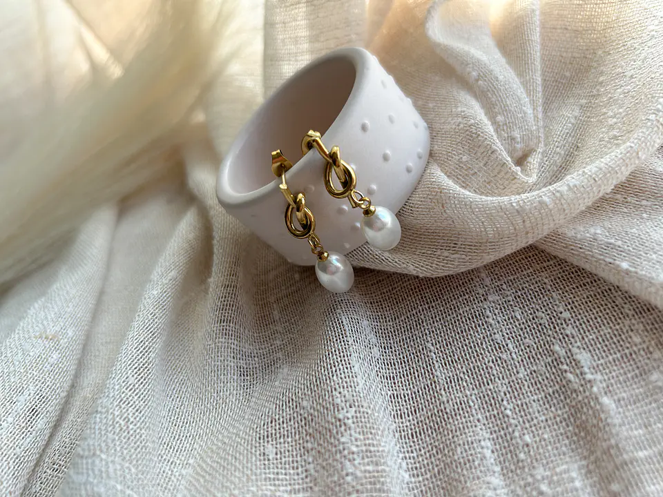 Elo - Brincos com Pérola 3