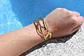 Coral - Pulseira Dourada - Thumbnail 1
