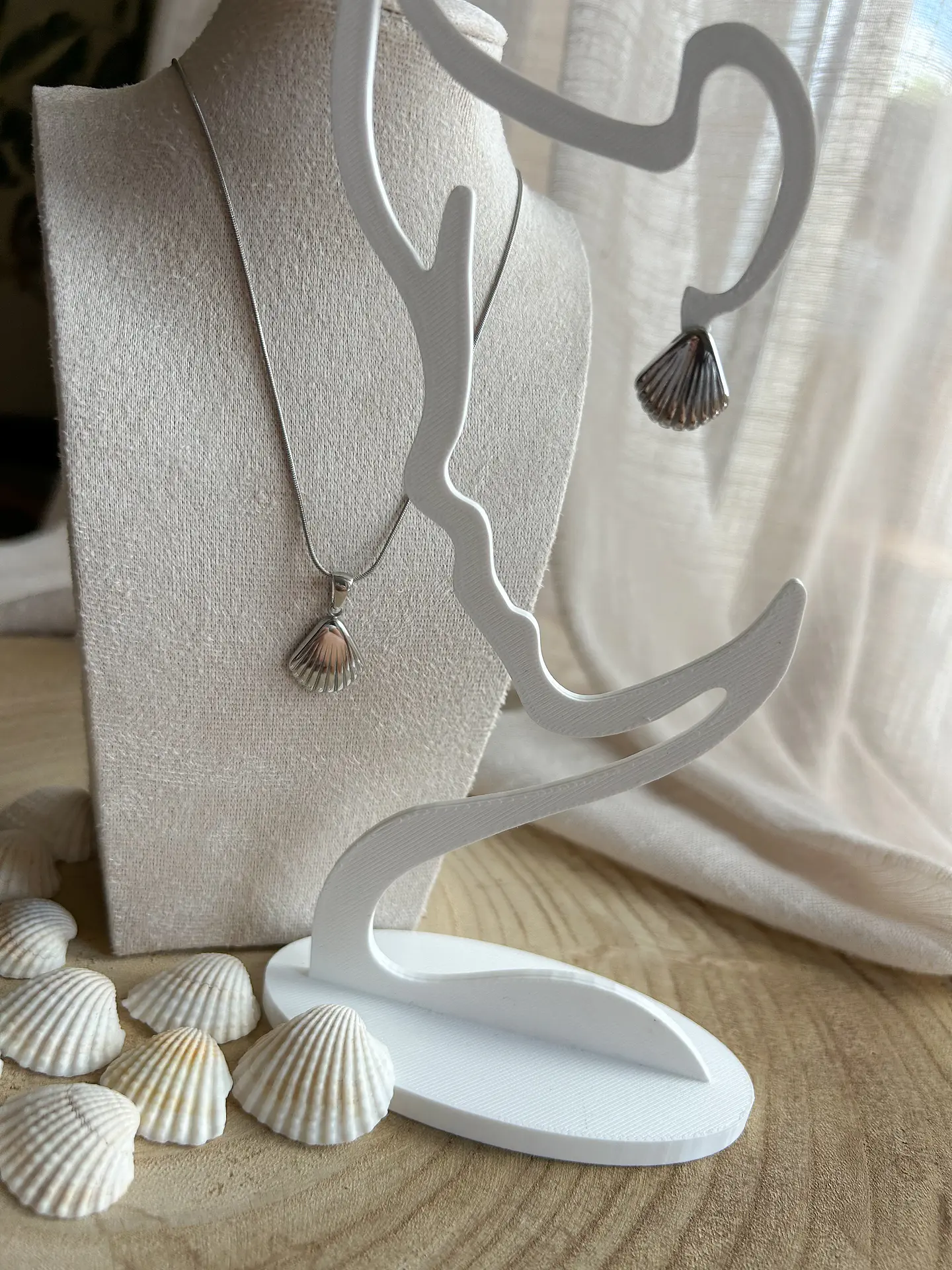 Areia - Conjunto colar e brincos 3