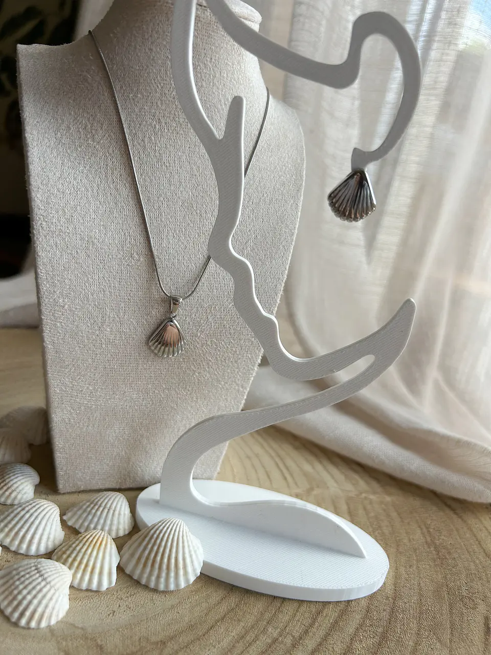 Areia - Conjunto colar e brincos 3