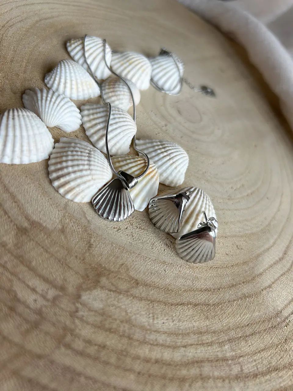 Areia - Conjunto colar e brincos 2