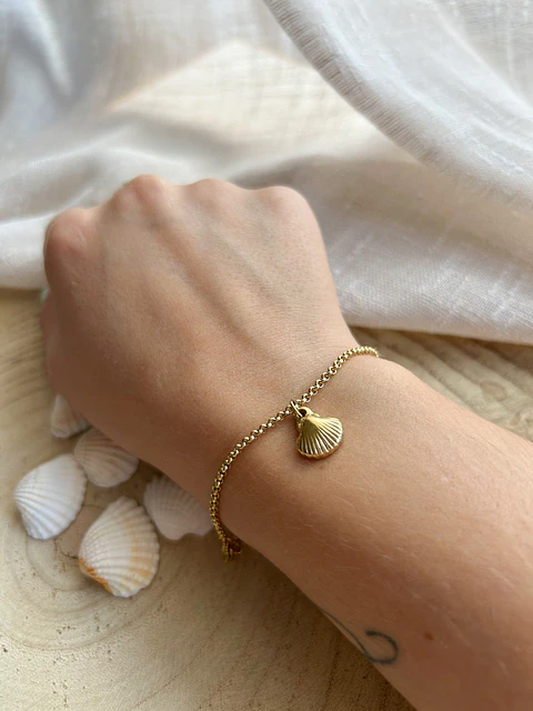 Aria - Pulseira Dourada