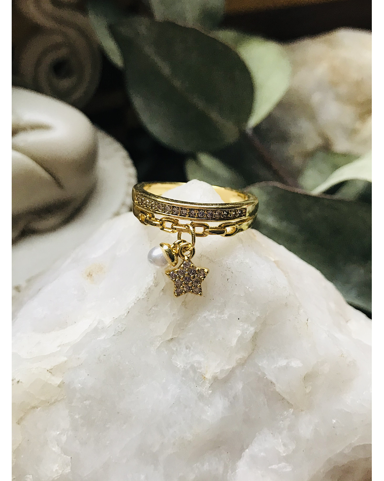 Anillo Starry Pearl