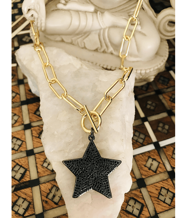 Collar Star Black 