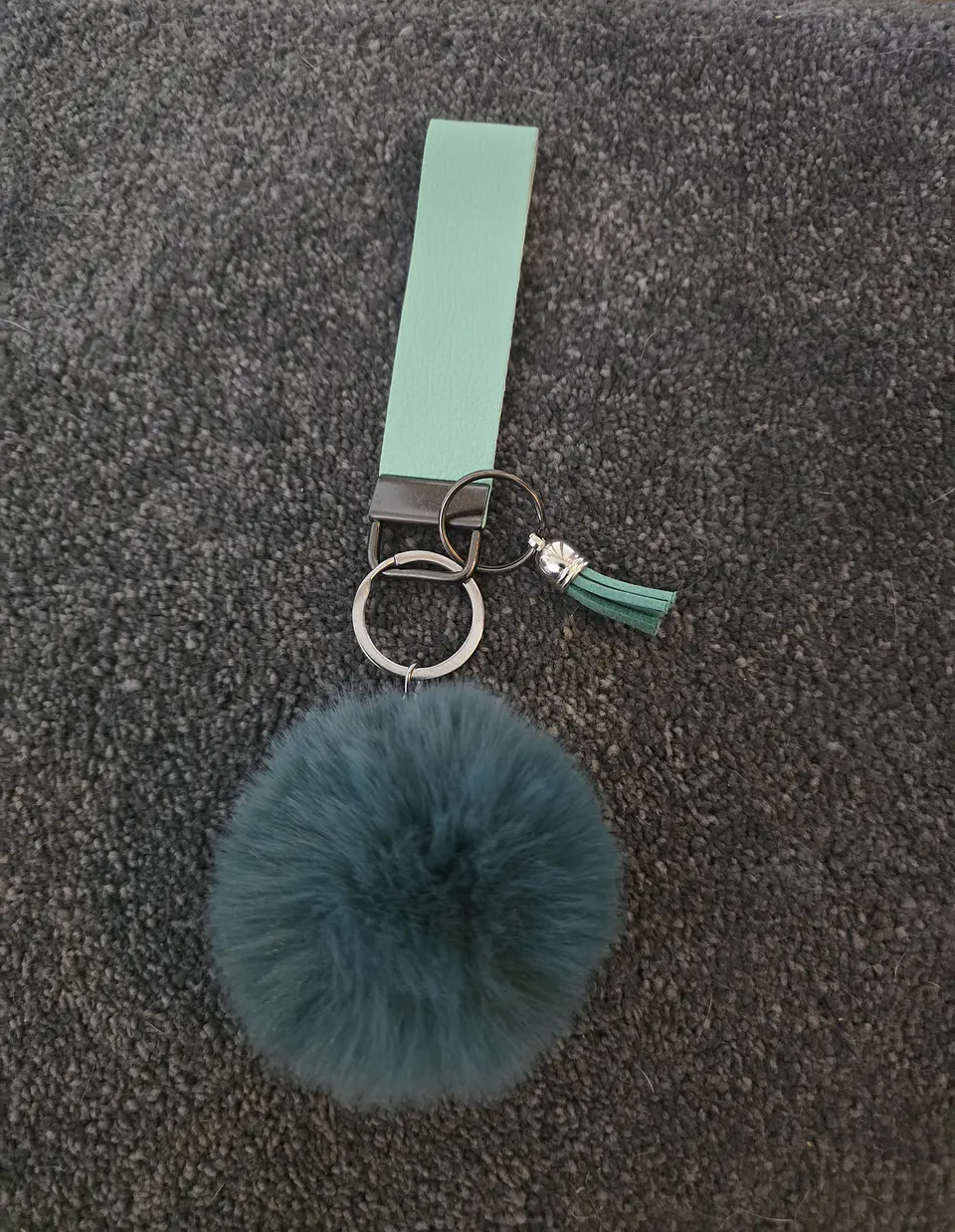 Pom Pom Keychain  3