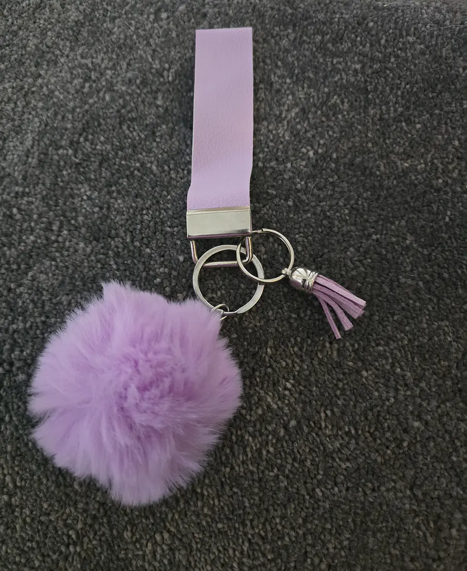 Pom Pom Keychain  4