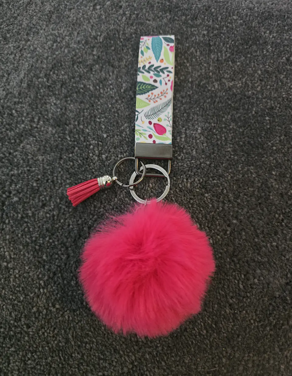 Pom Pom Keychain  5