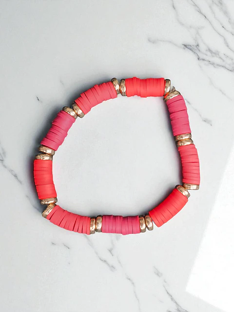 Clay Bead Bracelet