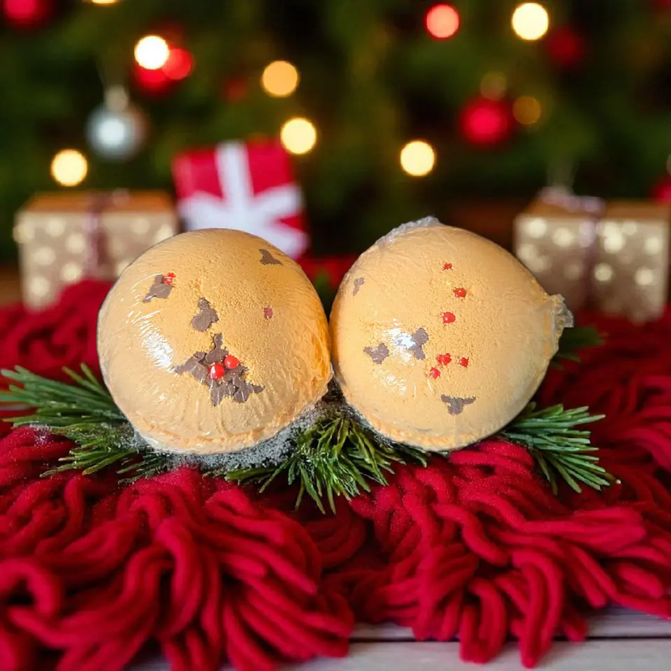 Bath Bomb - Reindeer And Red Nose 1