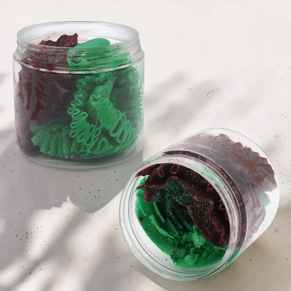 Whipped Soap - Oudh & Chocolate  1