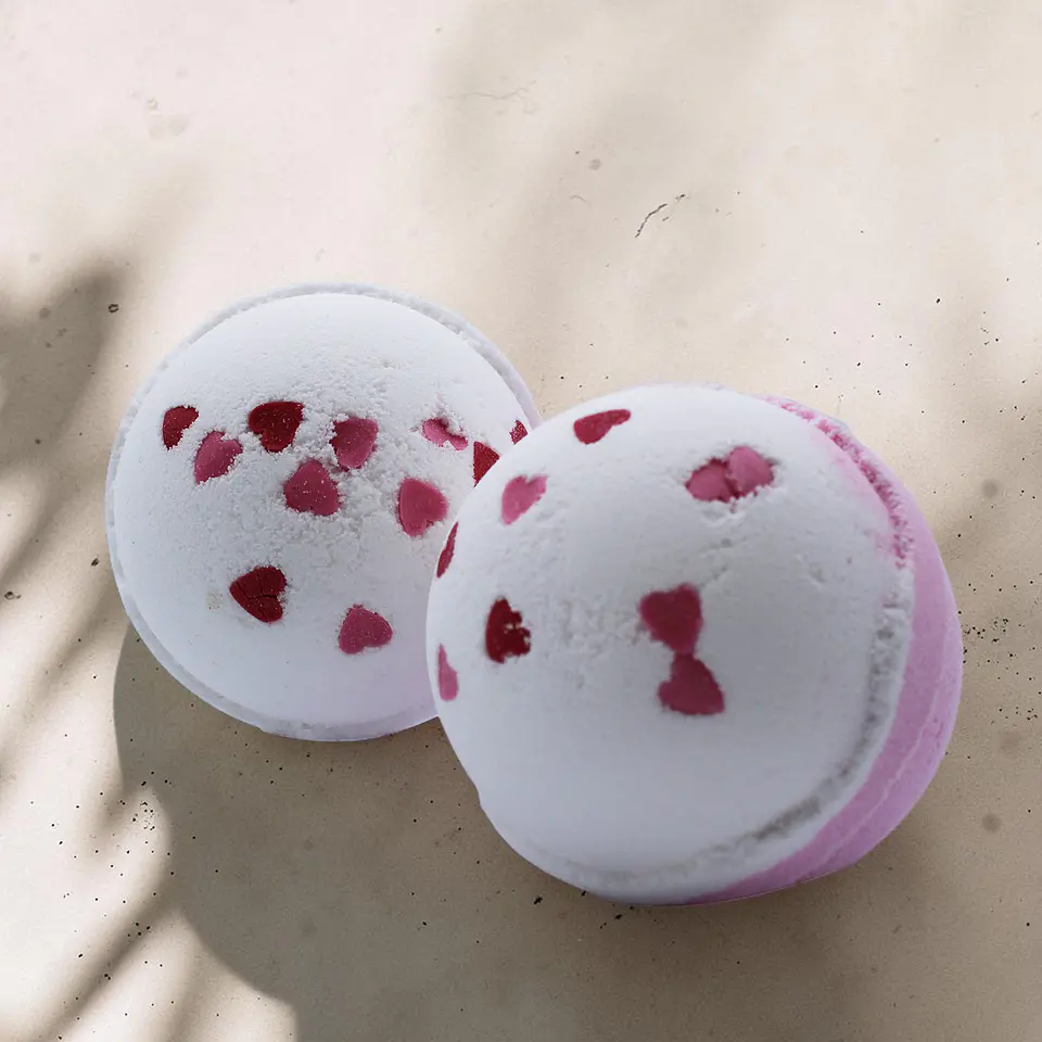 Bath Bomb - Love Hearts 1