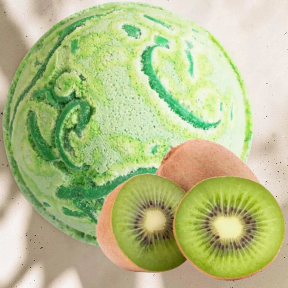 Tropical Paradise Coco Bath Bomb - Kiwi 1