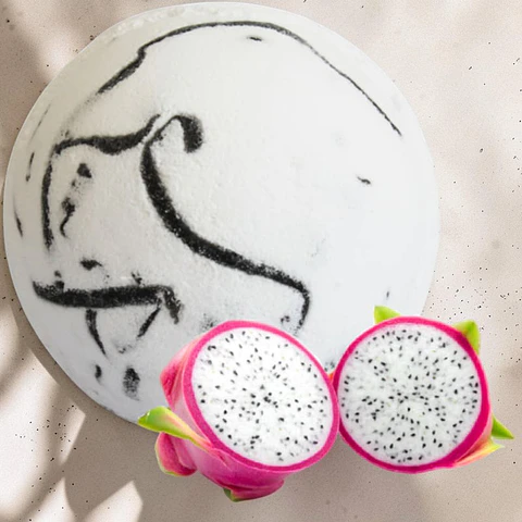 Tropical Paradise Coco Bath Bomb - Dragon Fruit