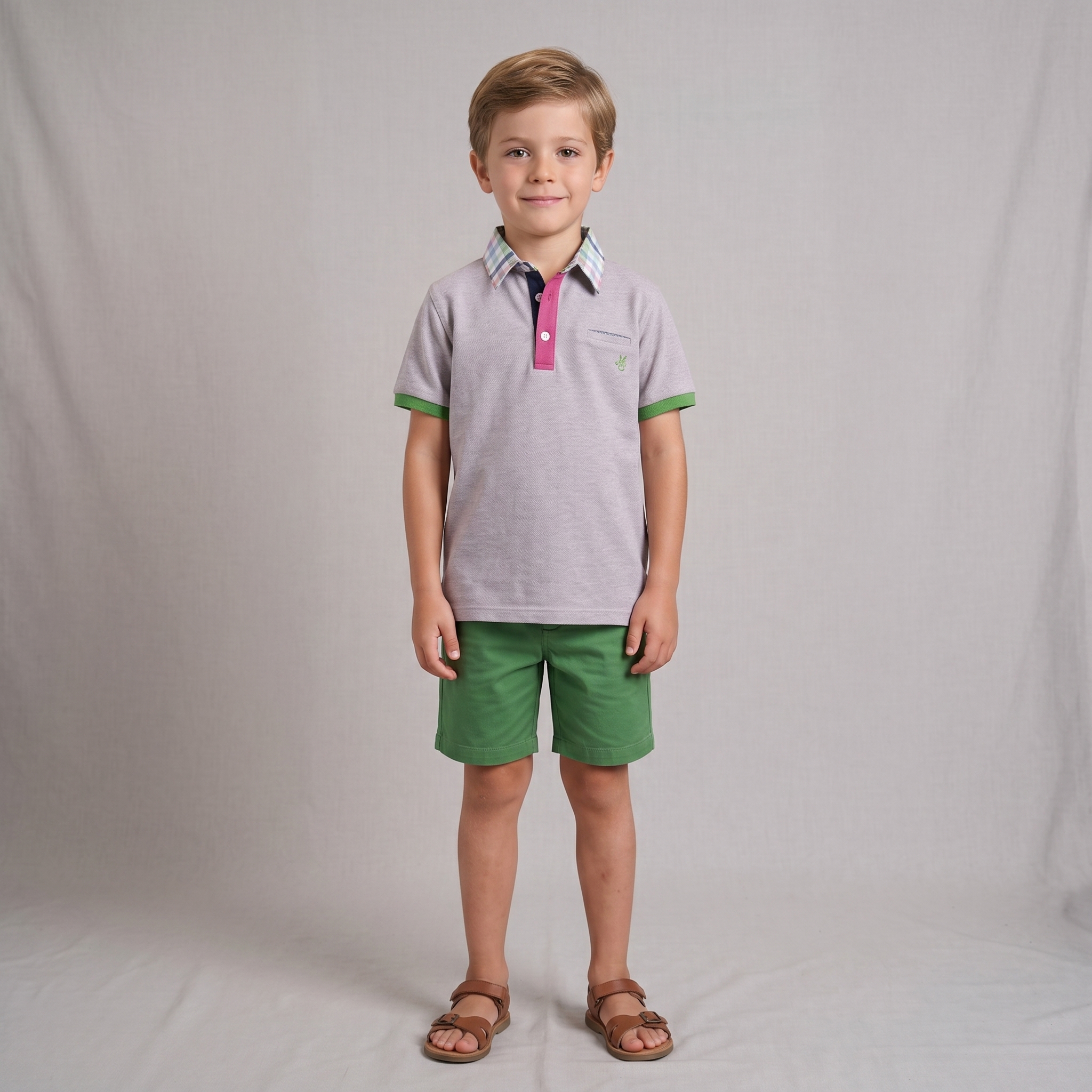 Polo piquet com bolso 1