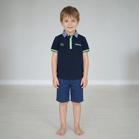 Polo piquet com bolso