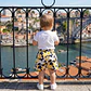 Calção com estampado floral e laço - Thumbnail 3
