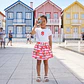 Saia acetinada estampada - Thumbnail 1