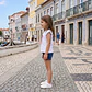 T-shirt com estampado, glitter e strass - Thumbnail 2