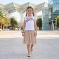 T-shirt com estampado e glitter - Thumbnail 1