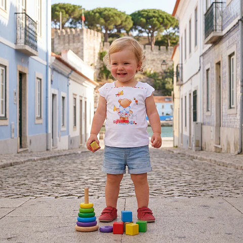 T-shirt com estampado