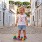 T-shirt com estampado - Thumbnail 1