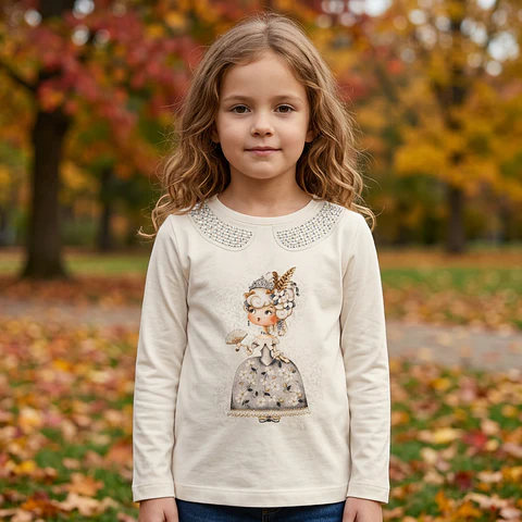 Camisola Princesa Strass